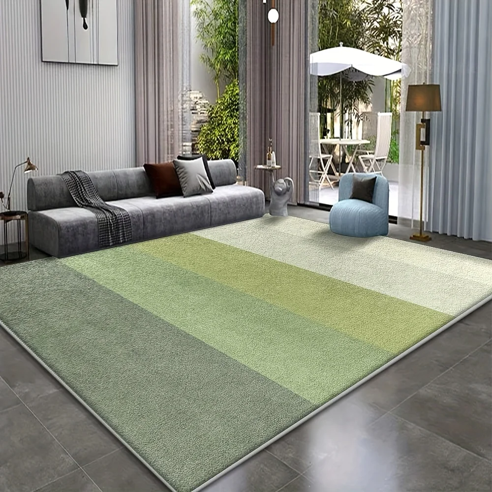 

VIKAMA простой зеленый ковер для гостиной, спальни, кабинета, небольшой свежий удобный ковер, украшение для дома