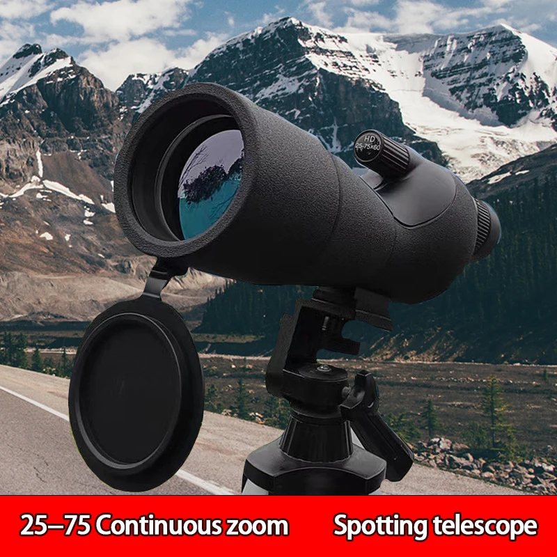 5000M Monocular Telescope HD Hunting and Shooting High Magnification Telescope Professional Long Range Prismatic Monokulare For