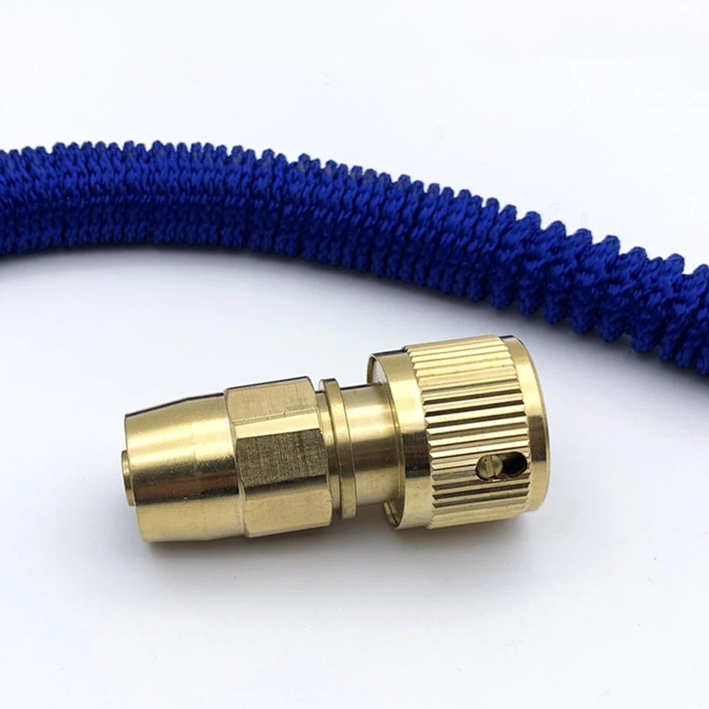 Expandable For Garden Hose Quick Connector in Solid Brass for Efficient Hose Extension and Breakage Repair Tasks