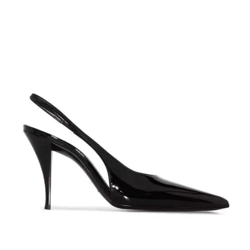 Spring 2025 New Women\'s Work High Heels Pointed Toe Shallow Mouth Commuter Comfort Professional Shoes