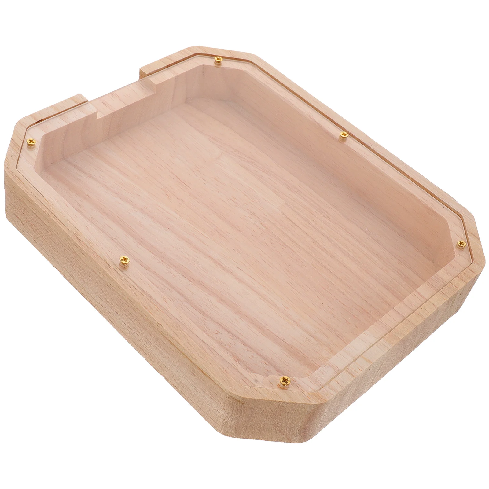 กระปุกออมสินไม้ใส สไตล์โมเดิร์นฟาร์มเฮาส์ พร้อมหน้าจอดิจิตอล สำหรับเด็ก ตกแต่งโต๊ะทำงาน ใส่เหรียญ