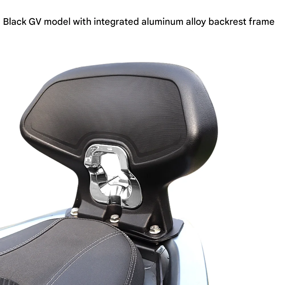 Suitable for Haojue UHR150 modified rear backrest, UHR150 aluminum alloy backrest, lumbar support and lumbar pad without damage.