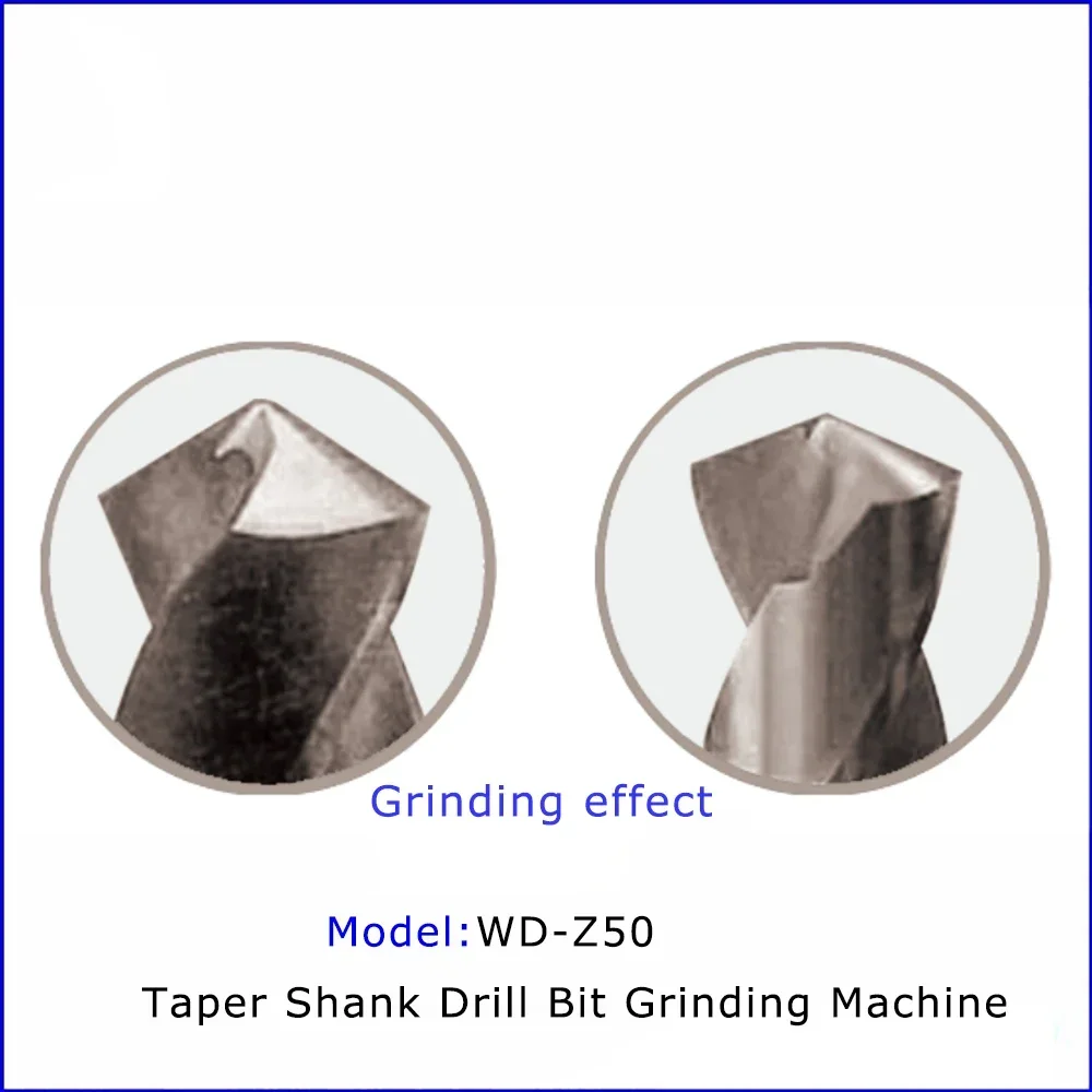 13-50MM large drill bit grinder WD-Z50 Morse taper twist drill bit grinding machine used for grinding alloy high-speed steel