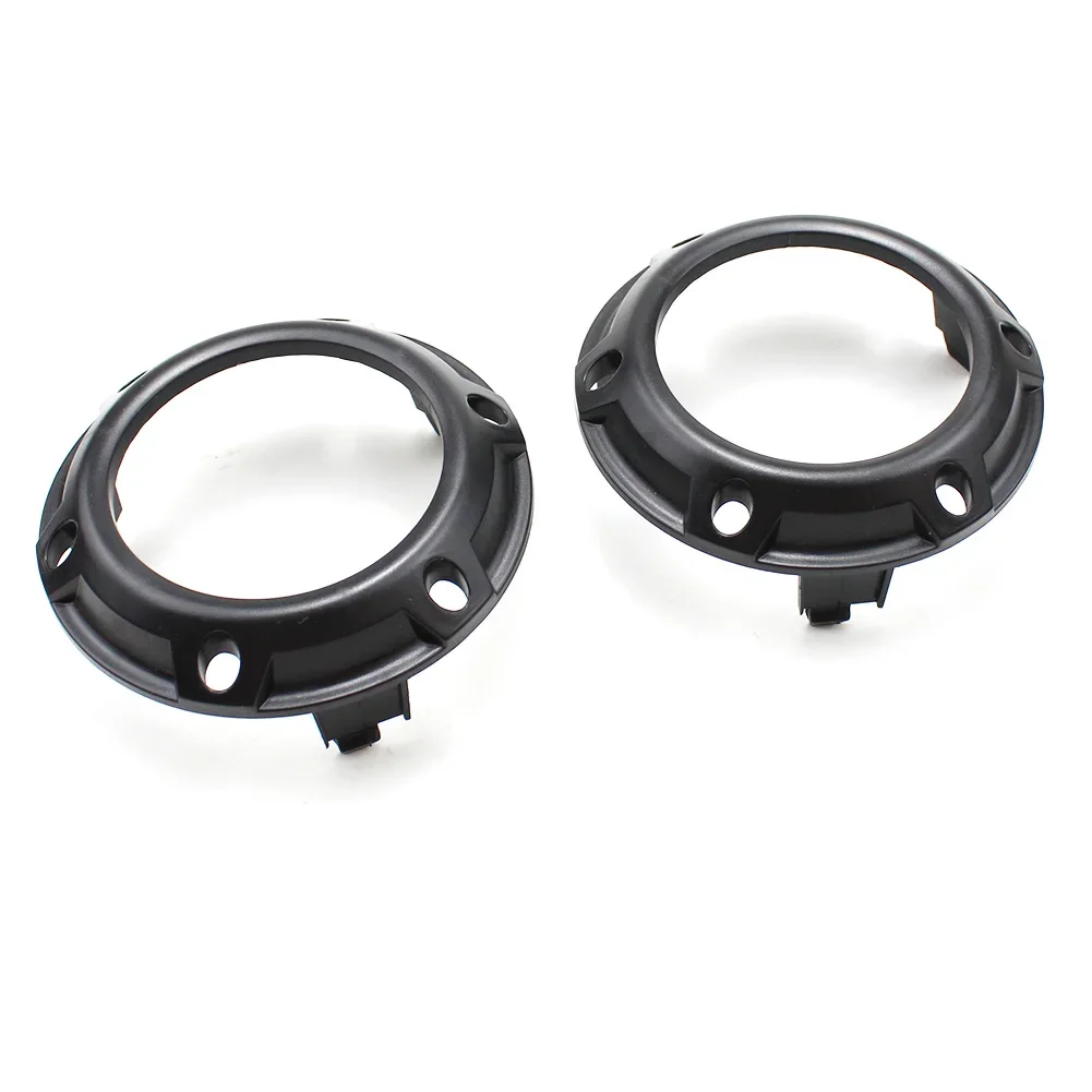 

Car accessories Pair Front Fog Light Lamp Black Cover Frame 6400A739 For Mitsubishi Outlander 2007-2009