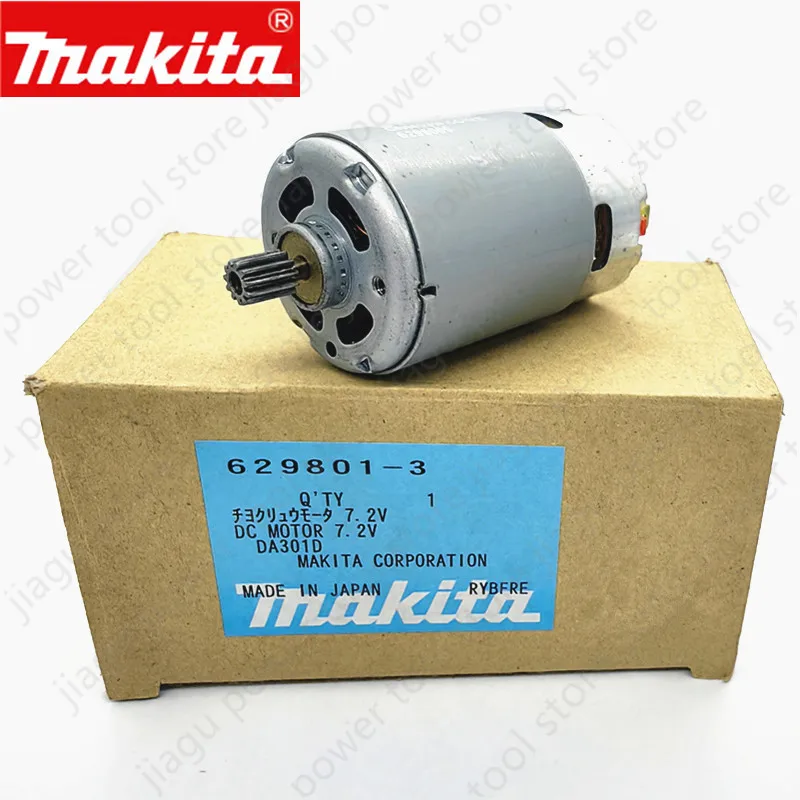 

Двигатель 7.2V 629801-3 для электроинструментов Makita DA301D DA3000D