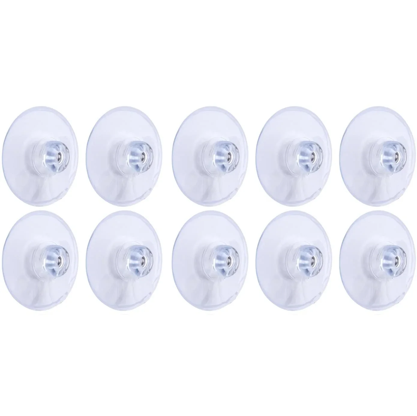 10Pcs 40/25/20mm Clear Suction Cups Transparent Plasitc Mushroom Head Suckers Car Window Glass Hanging Hooks Bathroom Towel Hang