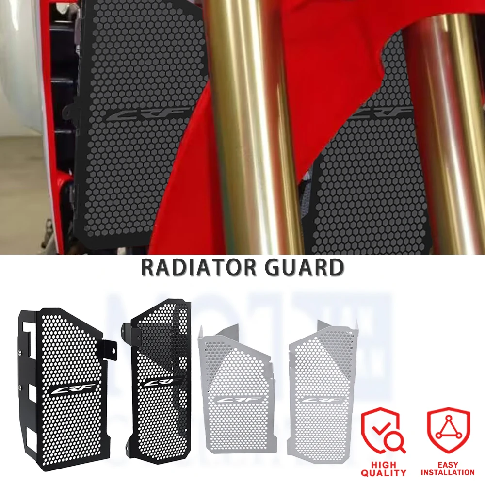 

New Motorcycle Radiator Guard Grille Protection Cover For Honda CRF450L CRF450X 2019-2021 2023 2024 CRF450RL 2021-2022-2023-2024