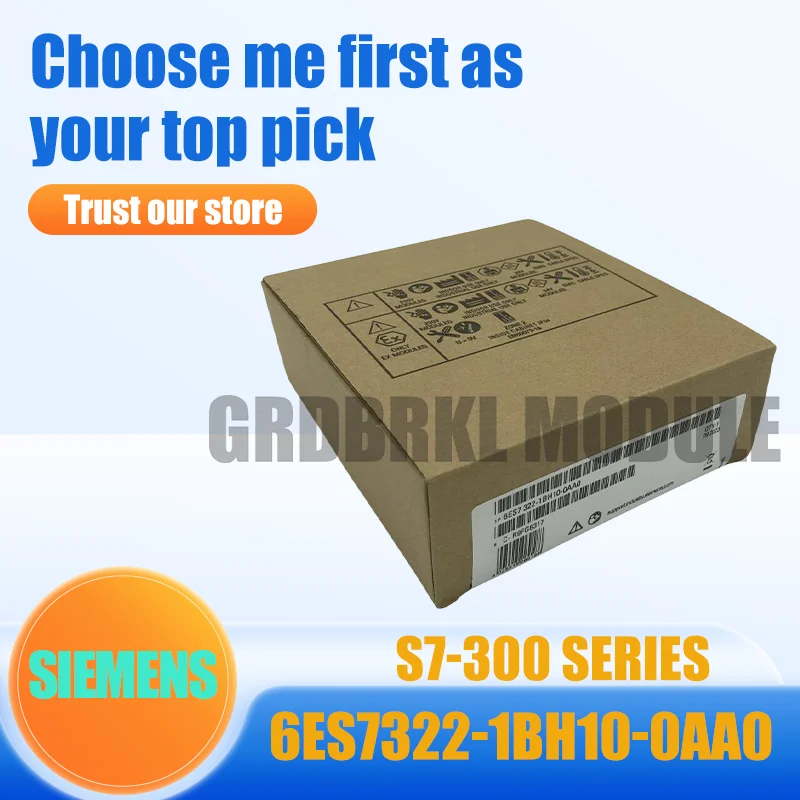 

New Origina S7-300 SIEMENS 6ES7322-1BH10-0AA0 16 Output Module 24VDC 0.5A