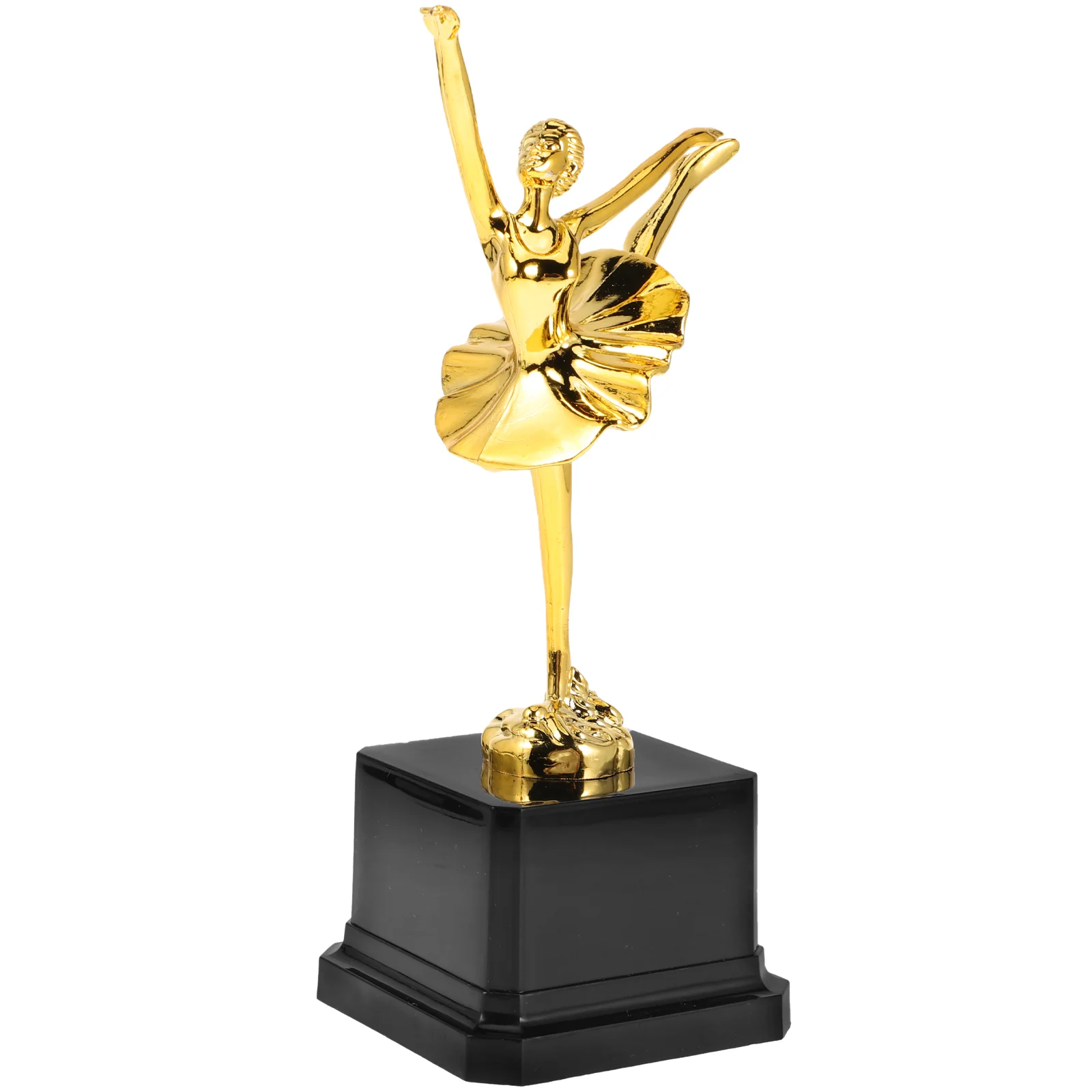 

Dancing Competition Trophy Award Contest Reward Kids Plastic Gold Trophies Ballet Dance For Game Children Cup Sports