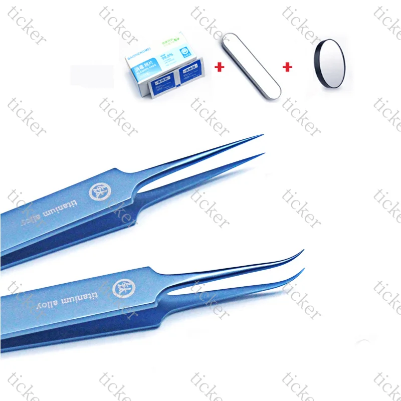 Ultra-tip fine cell clamp professionally remove blackheads artifact artifact squeezing tool acne needle tweezers