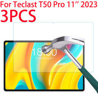 3 Pieces HD Scratch Proof Tempered Glass Screen Protector For Teclast T50 Pro 11 inch 2023 Tablet Protective Film For T50Pro