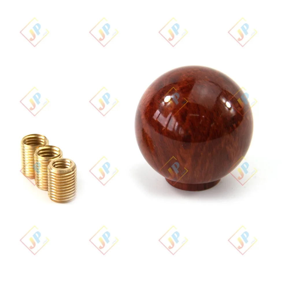 JDM Car Shift Knob Peach Wood Color Manual Transmission Automatic Shift Knob Shift Lever For Universal