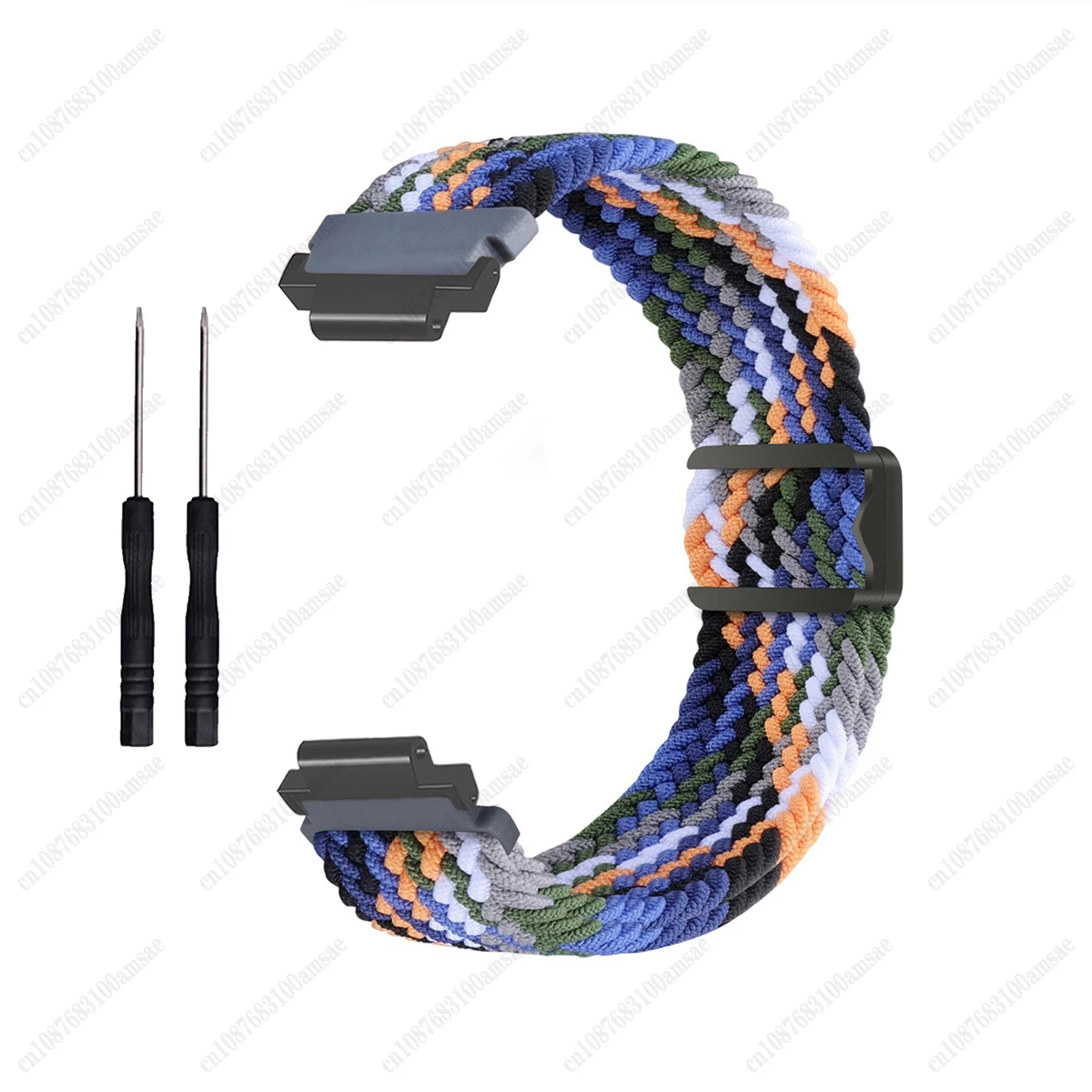 2024 cinturino in nylon con fibbia magnetica per Garmin Forerunner 235 735xt 220 230 630 620 cinturino per orologio cinturino accessori