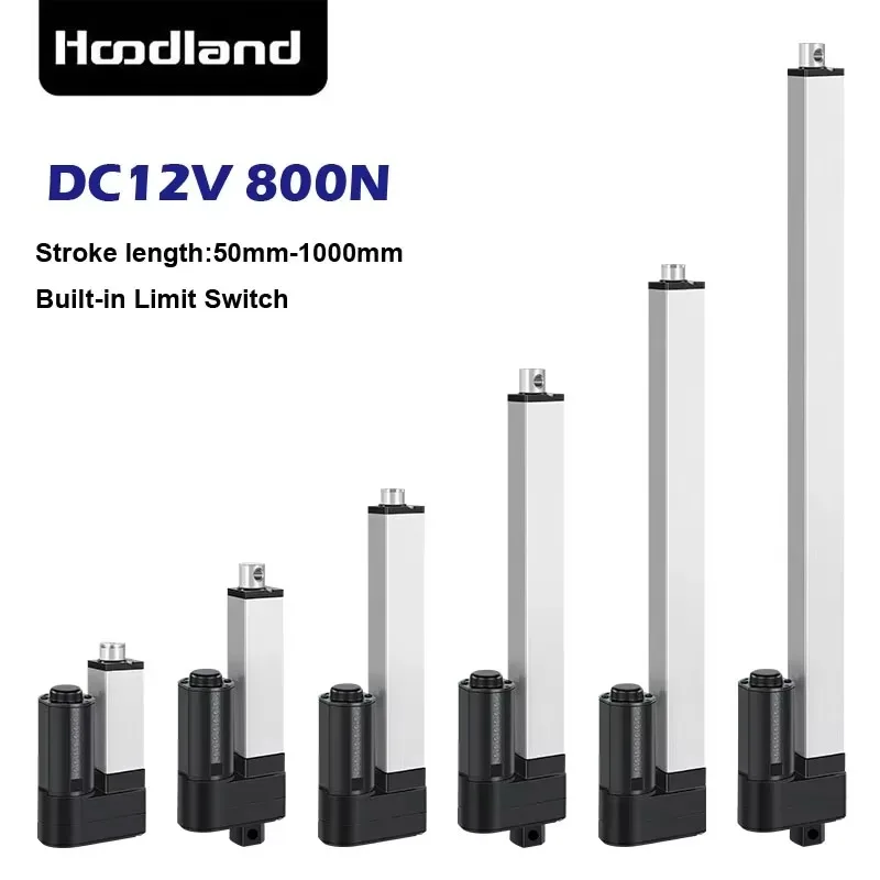 

DC24V 800N 3000rpm Linear Actuator 50-1000mm Stroke Bed Lift Stand Window