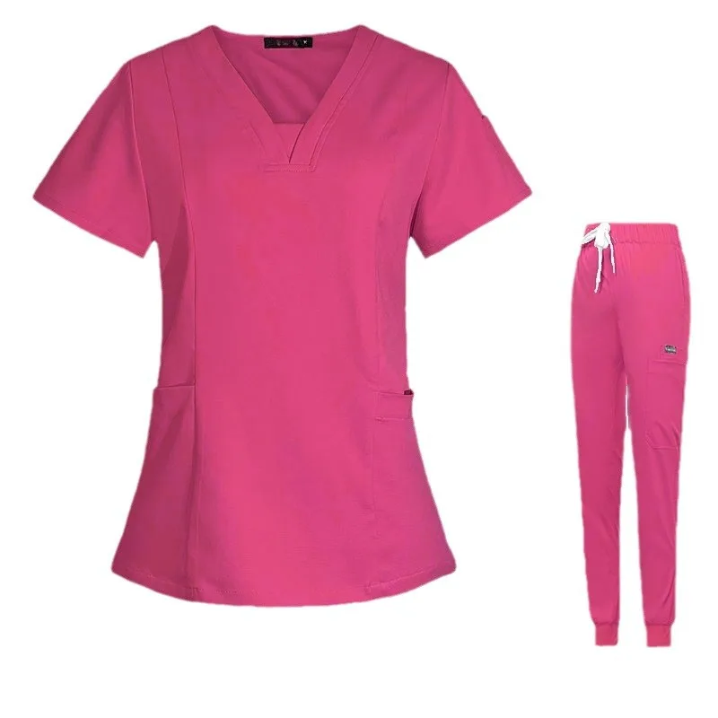 Оптовая продажа, медицинская форма для операционной, скрабы, набор для работы в больнице, принадлежности для стоматологической медсестры, костюм для бега, рабочая одежда