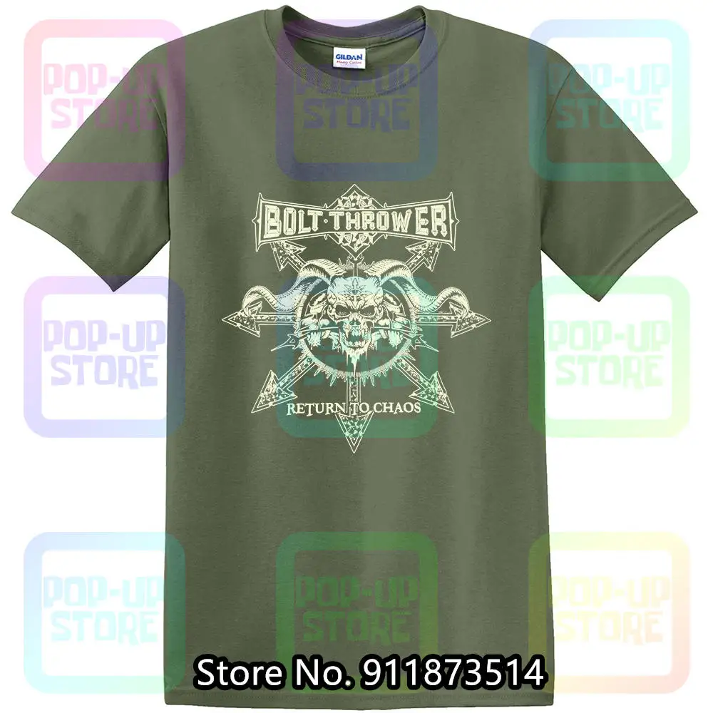 Bolt Thrower Shirt Return to Chaos tour 2013 Death Metal Tshirt warmetal