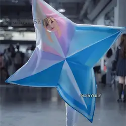 Adult Kids Genshin Impact Primogems Cosplay Costume Game Pentagram Giant Genshin Primogem Anime Prop