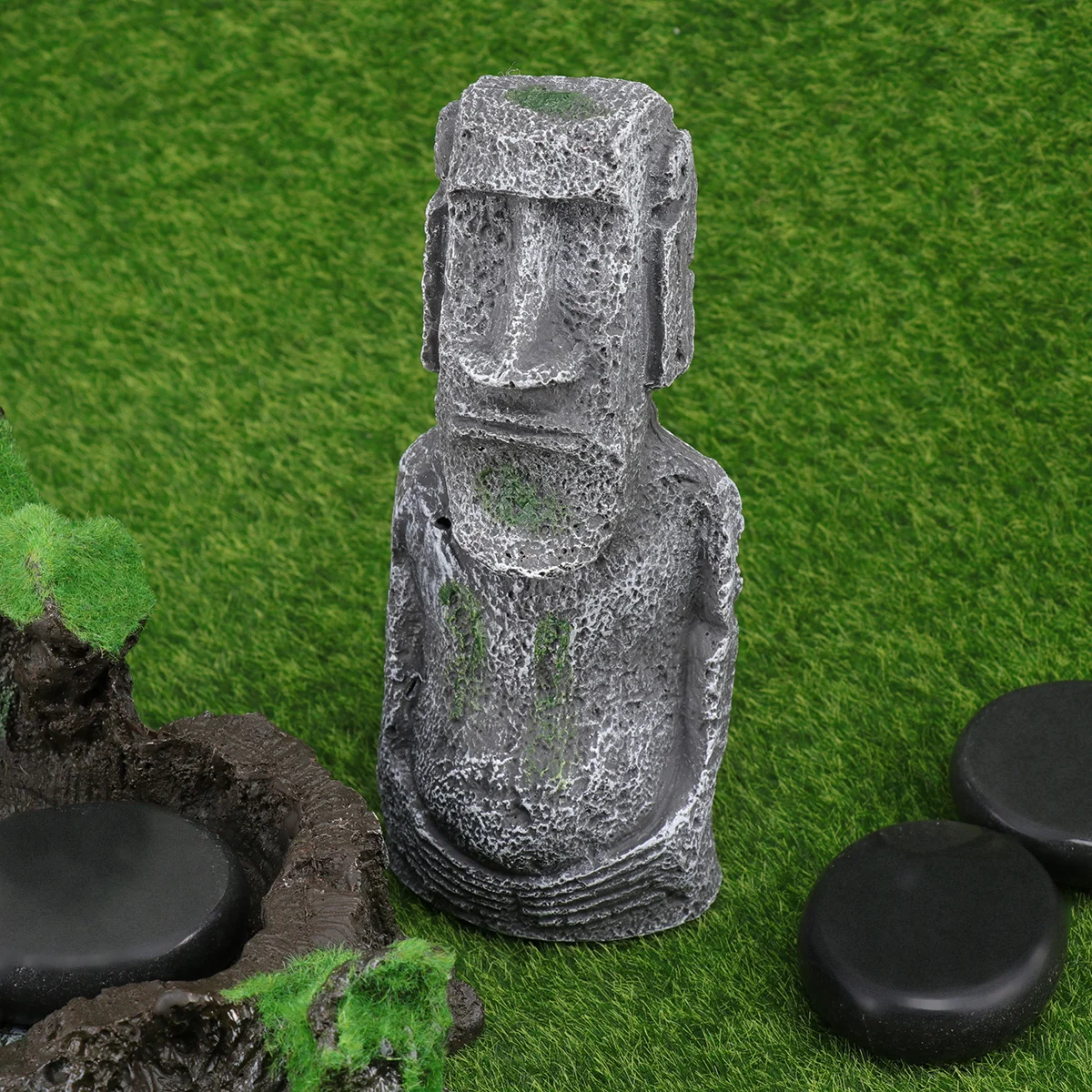 

Fish Tank Decor Resin Craft Statue for Aquarium Ornament Premium Painted Waterproof Natural Look for Aquatic