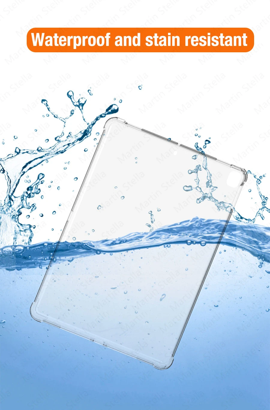 Klare Hülle für Ipad Pro 11 12,9 10,5 9,7 9. Generation mit Stifthalter-Abdeckung Ipad Mini 6 Air 5 4 3 2 1 10. 8 7 5 Tpu-Hülle – Detail 11