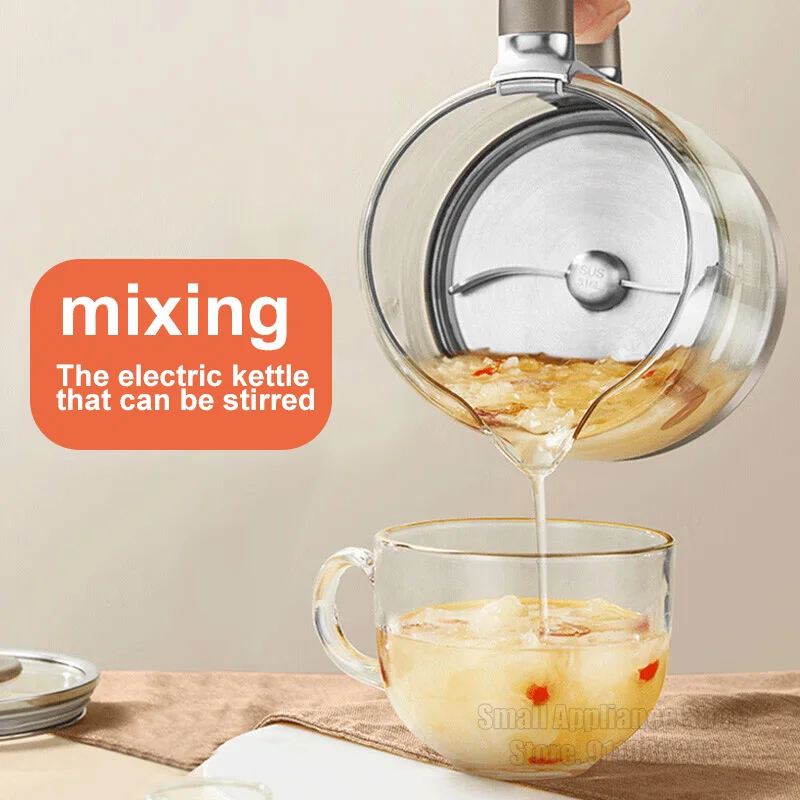 SUPOR 1.5L Mixing Electric Kettle Multi-functional Insulation Health Kettle 5-stage Temperature Household Kitchen Appliances