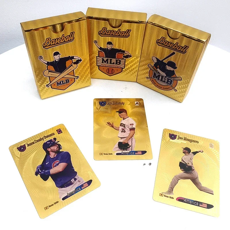 2024 Baseball Star Card Box Soccer Star Collection Baseball Limited Fan Cards Kids Gift Drop Shipping Wholesale  English Trading