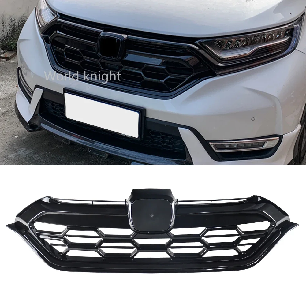 

For CRV Racing Grill For CRV 2017-2019 Front Bumper Grills Mesh Cover Front Grill Grille For Trims Bumper Grilles