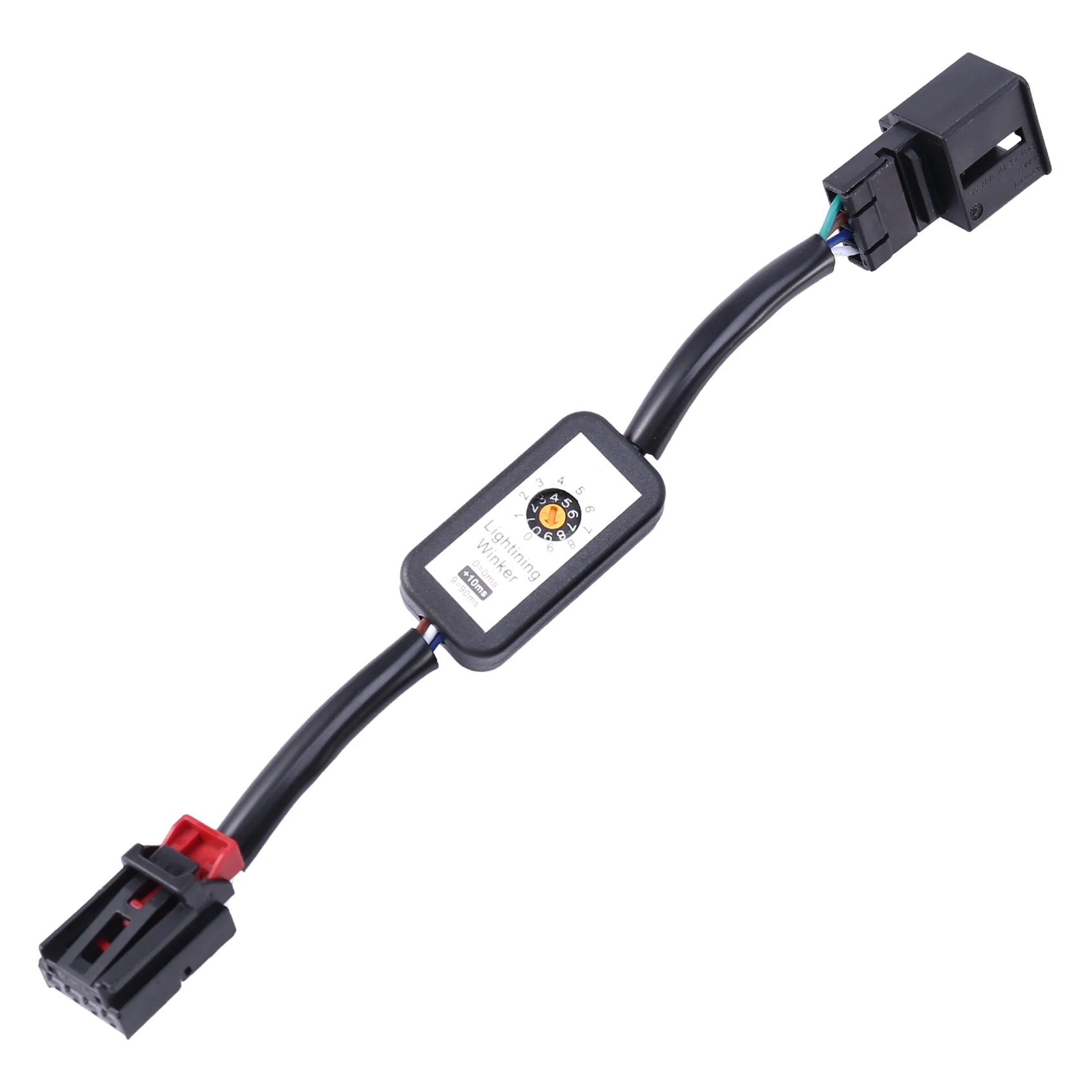 

2Pcs Dynamic Turn Signal Indicator LED Taillight Add-on Module Cable Wire for Golf 7 Tail LightJAS