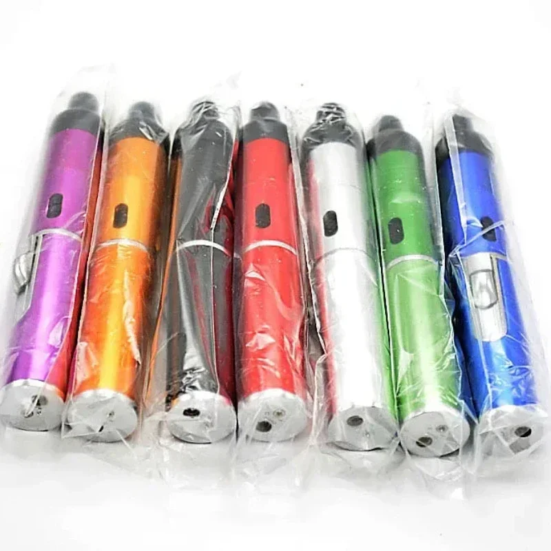 New Multifunctional Practical Metal Aluminum Alloy Aromatherapy Lighter with Pipe Mouthpiece and Accessories Small Tool（No Gas）