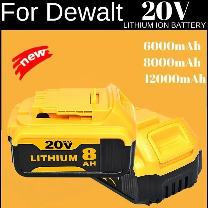 

Suitable for Dewei DCB200 DCB184 series 18V/20V rechargeable power tools lithium battery+charger.