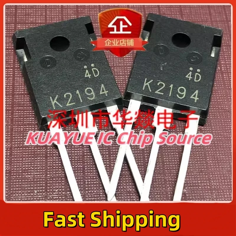 10PCS-30PCS    2SK2194   K2194   TO-3P  500V  15A   Quality Fast Shipping  In Stock