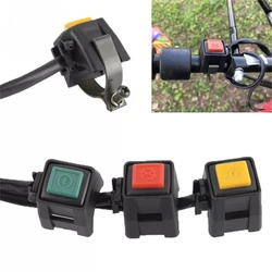 Universal ATV Motorcycle Dual Sport Dirt Quad Start Horn Kill Off Stop Switch Button 22mm Handlebar Switch For Yamaha Honda Ktm