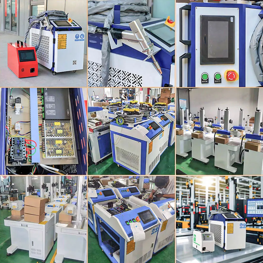 CHKJ-2025NEWЗаводская цена Ручной лазерный сварочный аппарат для металла 3 в 1 Портативный лазерный сварочный аппарат 1000 Вт 1500 Вт 2000 Вт 3000 Вт La