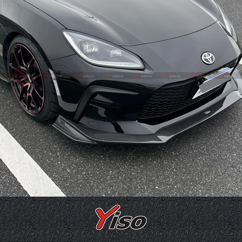 

Suitable for GR86 Subaru BRZ carbon fiber Modified encircle parts Varis front lip front spatula front chin front spoiler