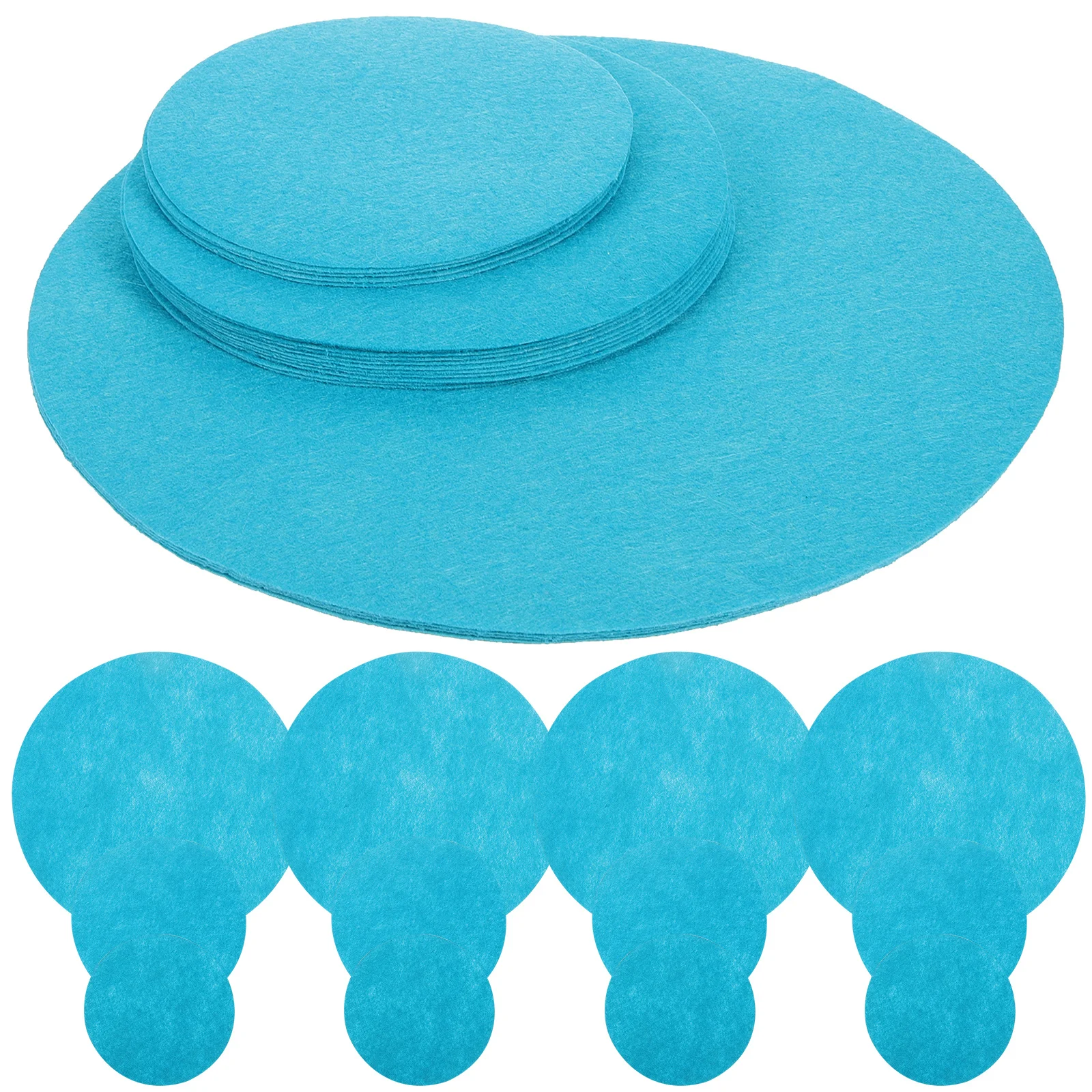 

24Pcs Felt Plate Protectors Dish Divider Pads Anti-Slip Pot Pan Cushions Kitchen Gadget Storage Moving Protection