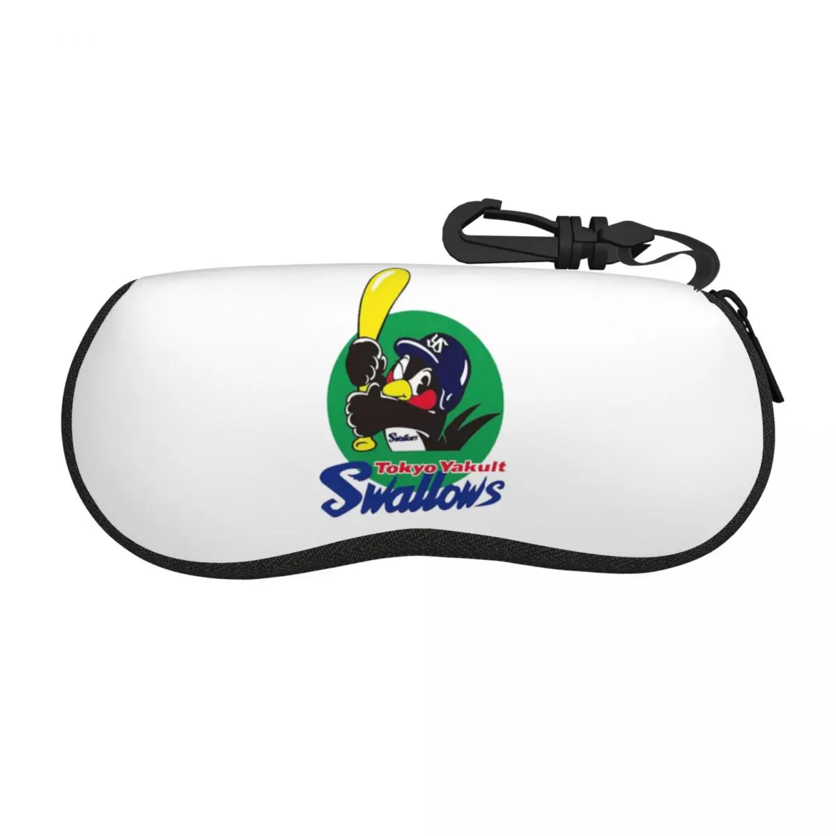 

Tokyo Yakult Swallows Shell Glasses Case Protective Sunglasses Box Women Men Soft Eyeglass Bag Pouch