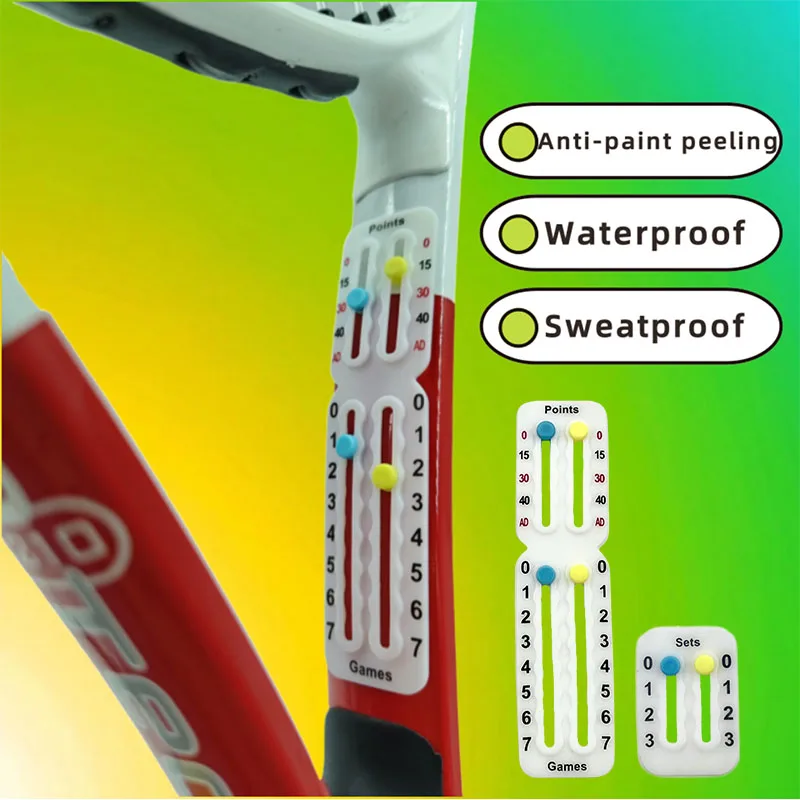 Set de Raquetas de Tenis Profesionales Nox, Marcador Preciso con Correa Antideslizante, Marcador Claro, Agarre Seguro, Accesorios de Pádel