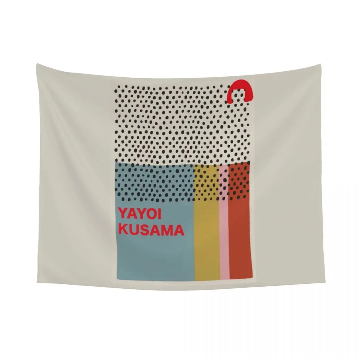 Yayoi Kusama Infinity Dots Hippie Tapestry for Bedroom Decoration Tapestries Home Decor