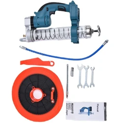 Brushless Electric Grease Gun Wireless Fully Automatic High-Pressure Excavator Specific Grease Gun Fit Makita/Dewalt