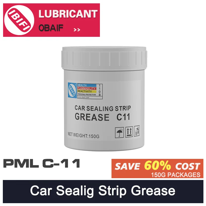 Car sealing strip maintenance silicone oil window and sunroof strip care softening grease C11