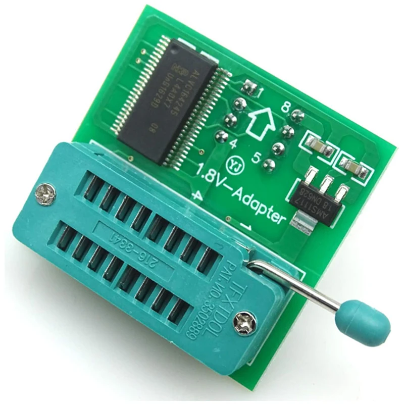 CH341B CH341A EEPROM Flash BIOS USB-модуль программатора + тестовый зажим SOIC8/SOP8 + адаптер адаптера 1,8 В DIY KIT