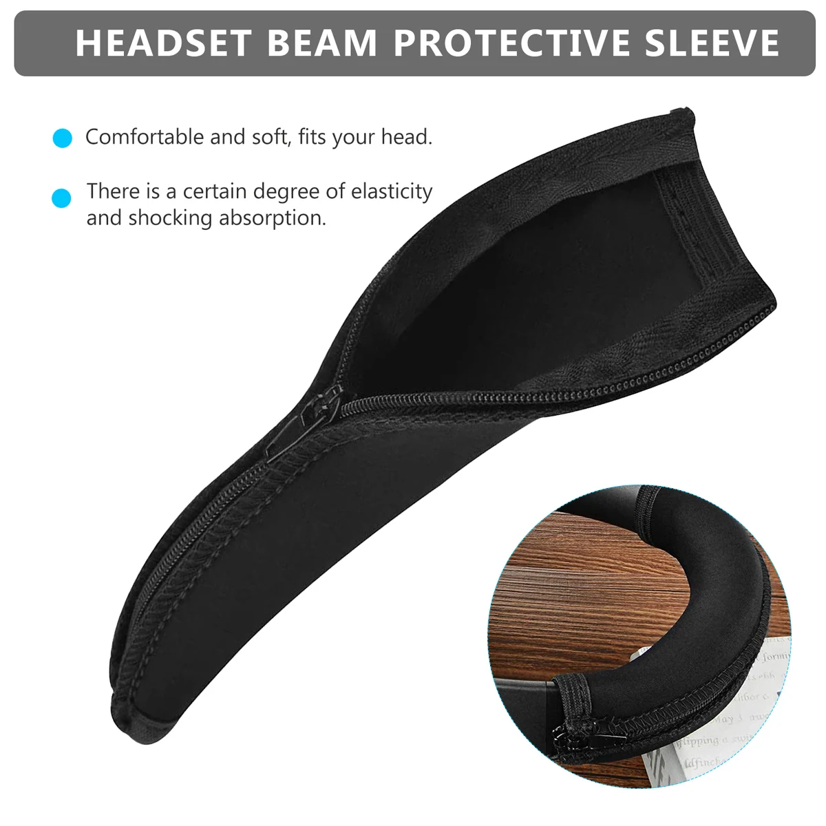 

Headphone Headband Cushion Covers Replacement Headphone Headband Cover for QC15 5 QC35II Protectors Accessories