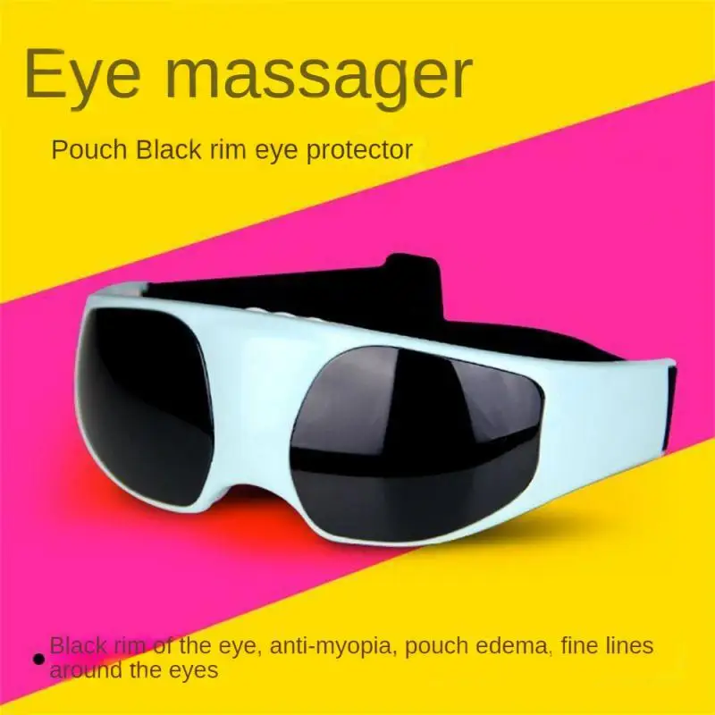 Eye Care Carton Packaging Visualization Lenses Free Mode Adjustment Nine Vibration Modes Magnet Assisted Massage Eye Massager