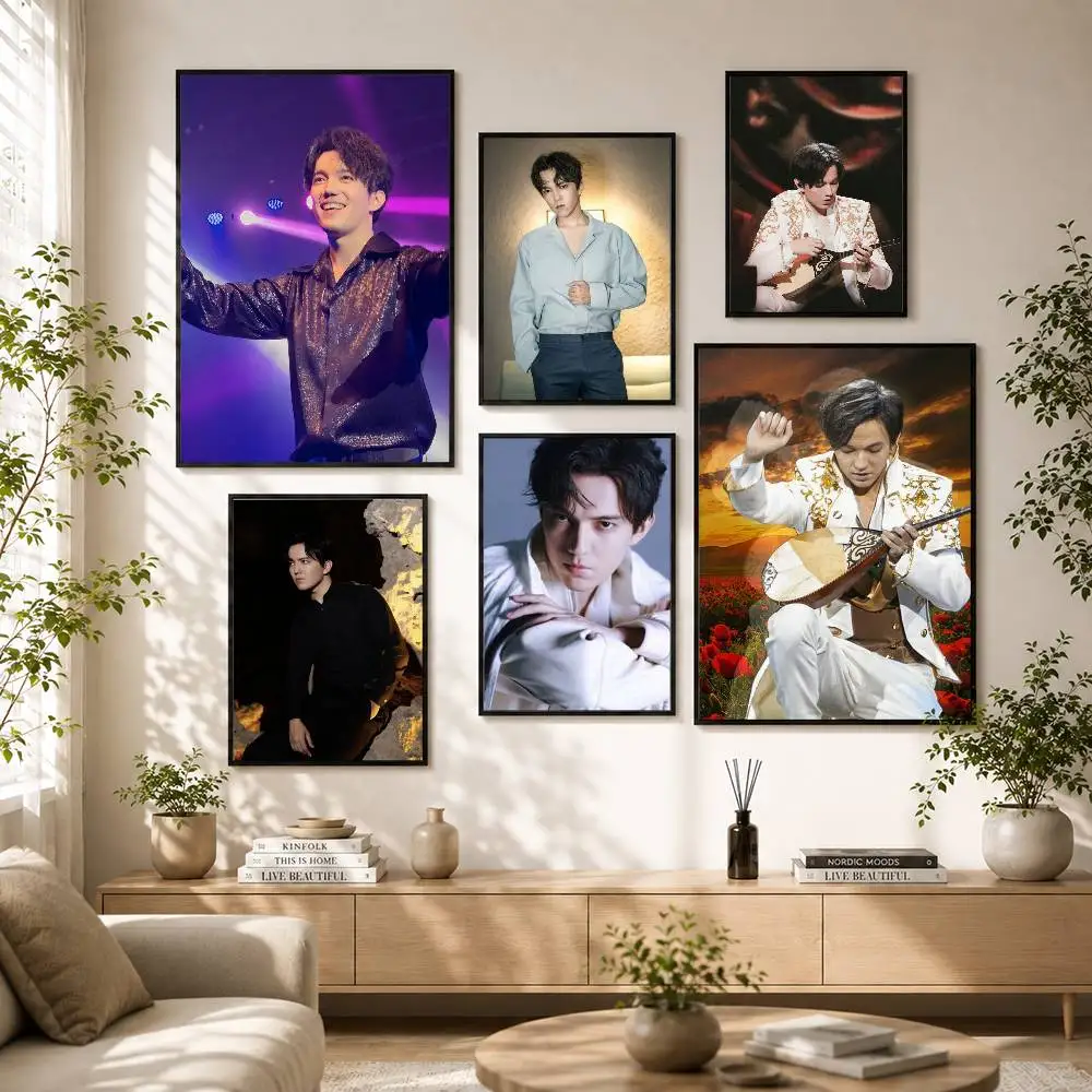 

D-Dimash K-Kudaibergen Poster Versatile HD Waterproof Wall Art Self-Adhesive Decor for Any Space Ideal Gift