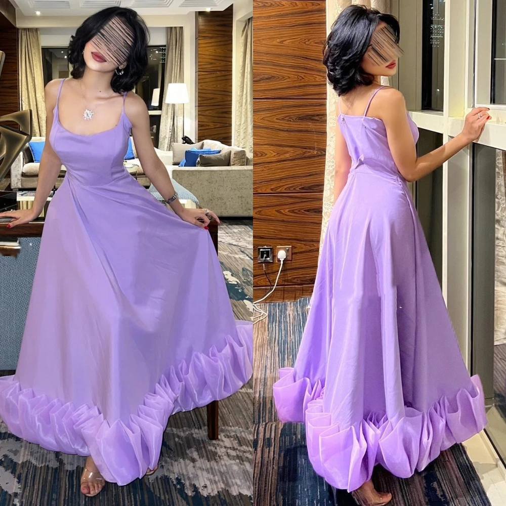 

Customized High Quality Exquisite Spaghetti A-line Shirred S Formal Occasion Gown robe femme soirée فساتين الحفلات