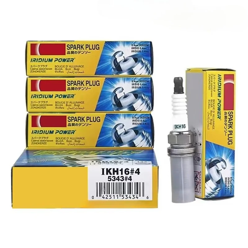 

4-20pcs 5343 IKH16 Iridium Spark Plug Candles for CITROEN HYUNDAI FORD NISSAN MITSUBISHI PEUGEOT RENAULT SUBARU TOYOTA VOLVO