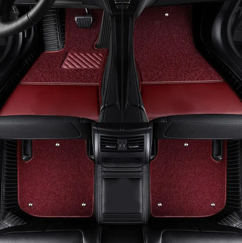 

High quality! Custom special car floor mats for Mercedes Benz EQA 350 2026-2022 waterproof double layers carpets for EQA350 2025