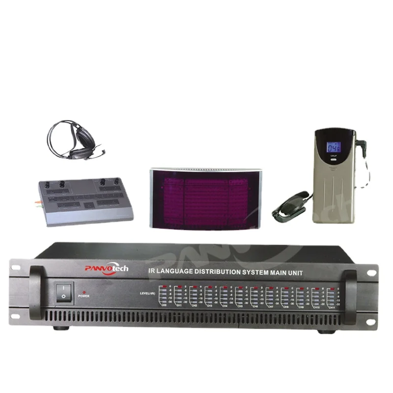 Language Audio System Equipment Conference Infrared Simultaneous Interpretation