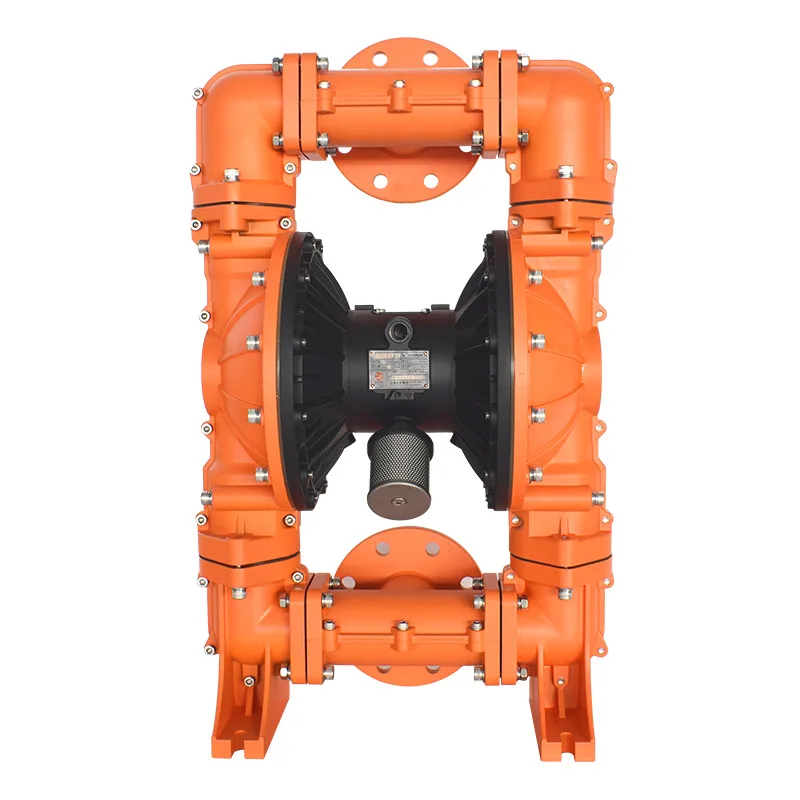 

GODO Pneumatic Diaphragm Pump QBYCF Series Fluorine-lined Material Corro sion Resistance Acid And Alkali Diaphragm Pump