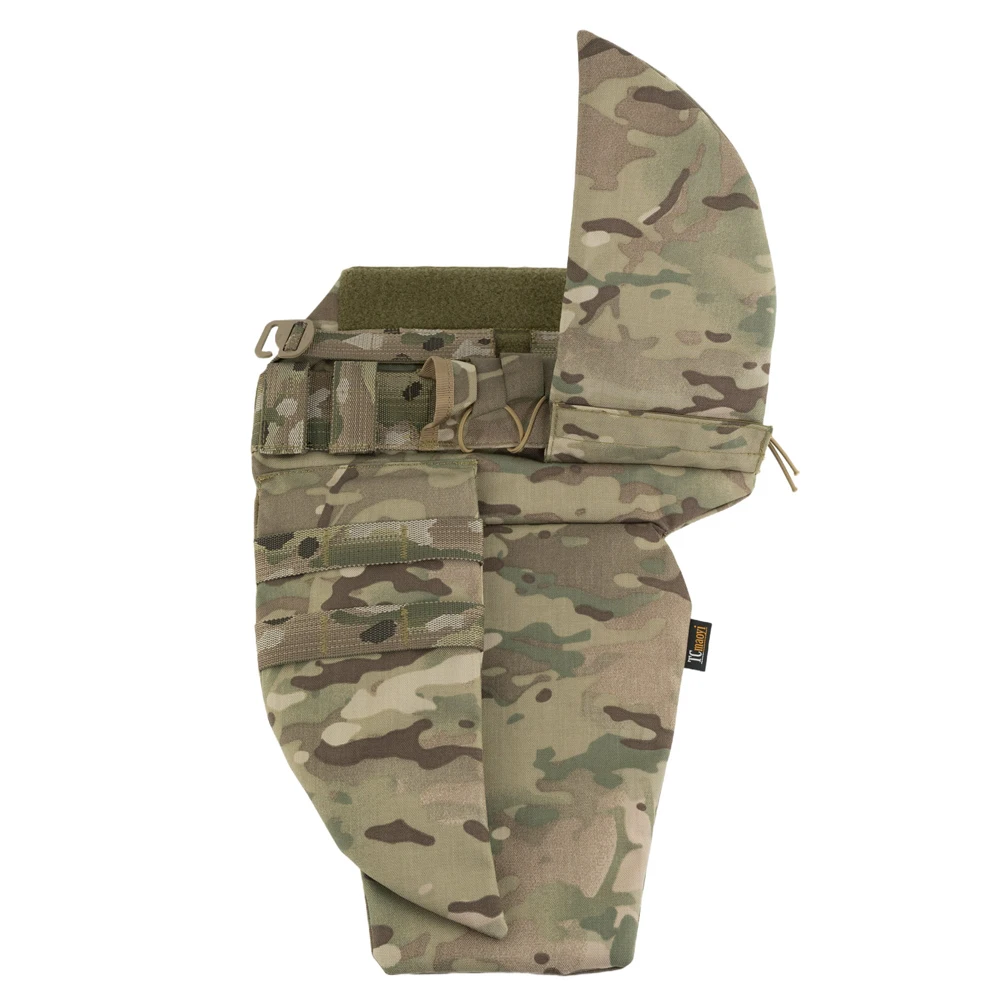 Защита на открытом воздухе Панель MOLLE Тактическая сумка для живота, тактический жилет, универсальная защита промежности