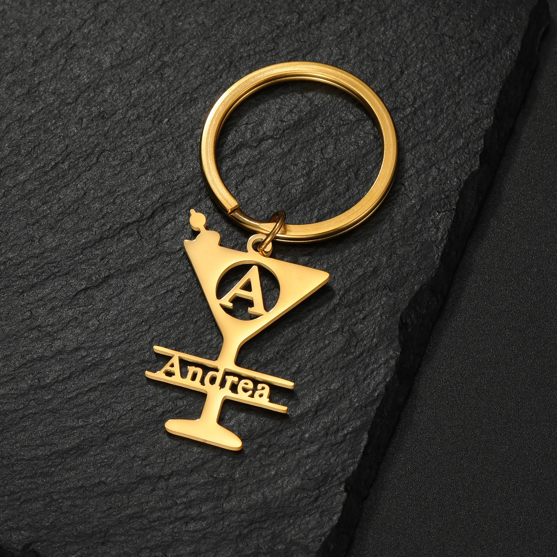 Akizoom Gepersonaliseerde Sleu - Initial Ring Custom recensie en prijs